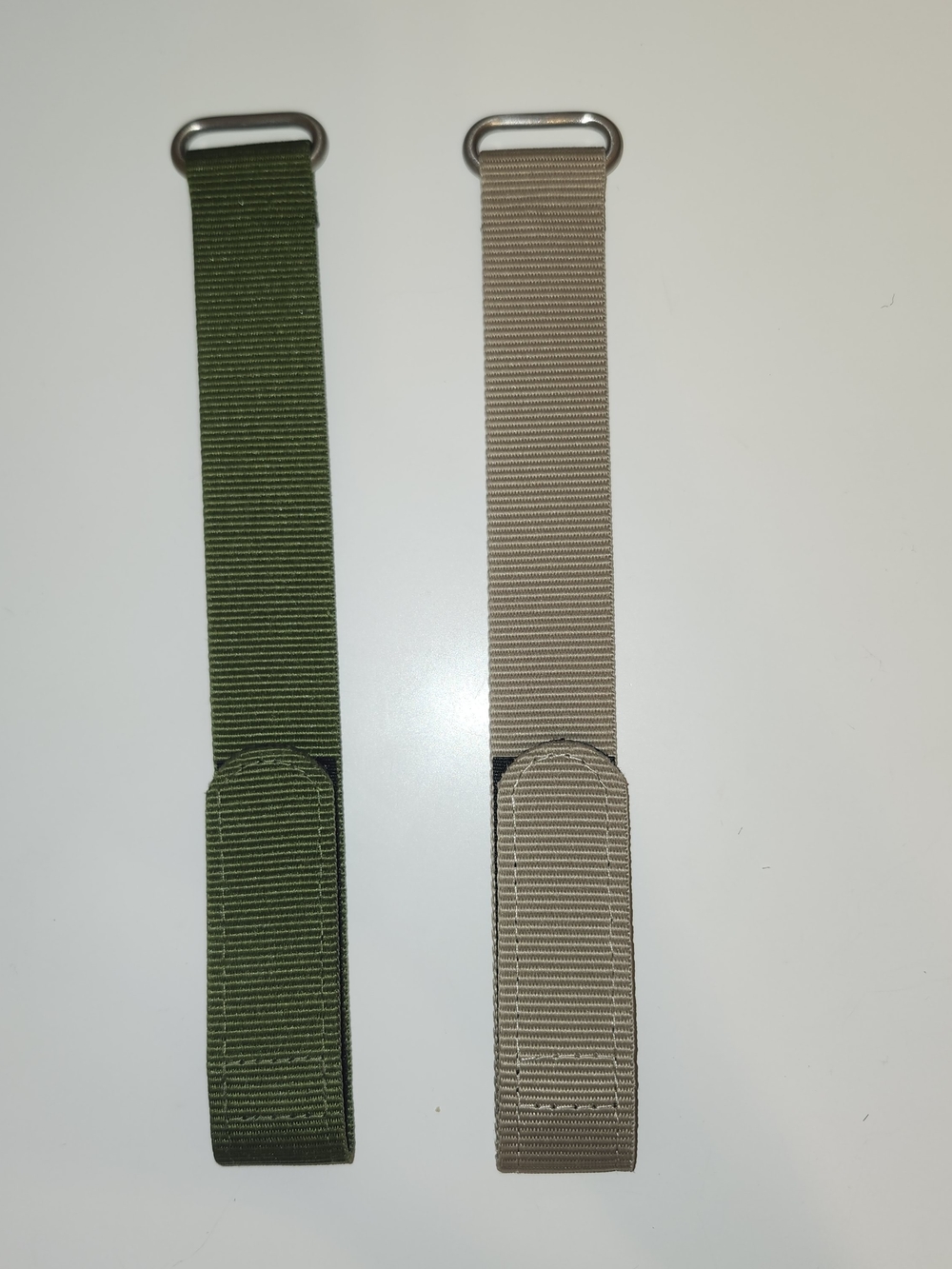 CNS Watch Bands Green and Sand Barracuda Straps 22mm
